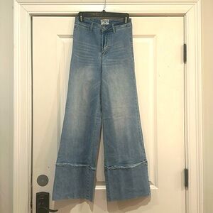 Super soft, wide leg jeans!